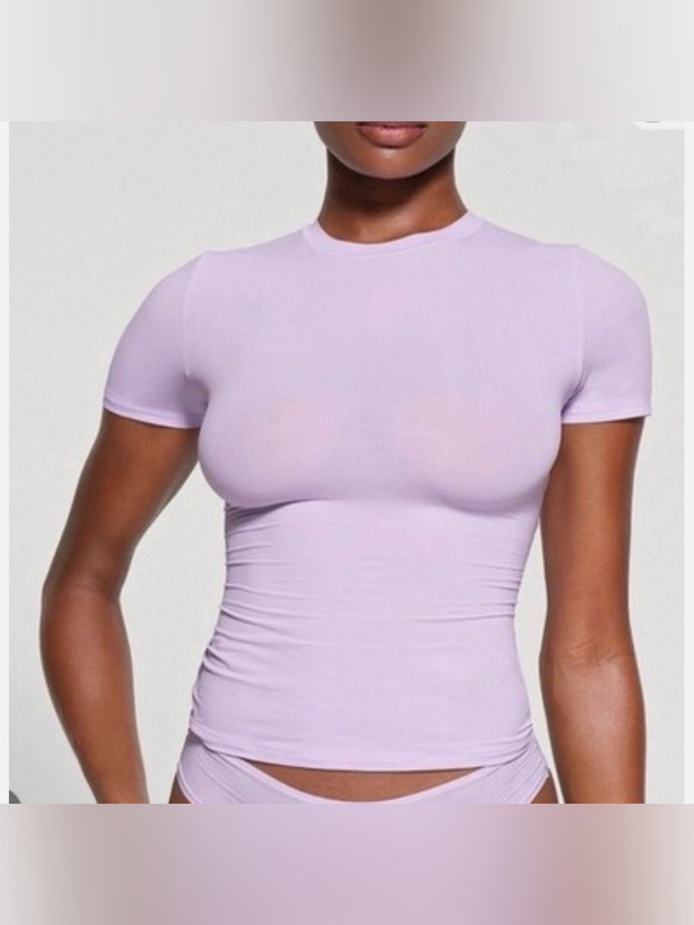 SKIMS fits everyone Tee in sugar plum - sz XL